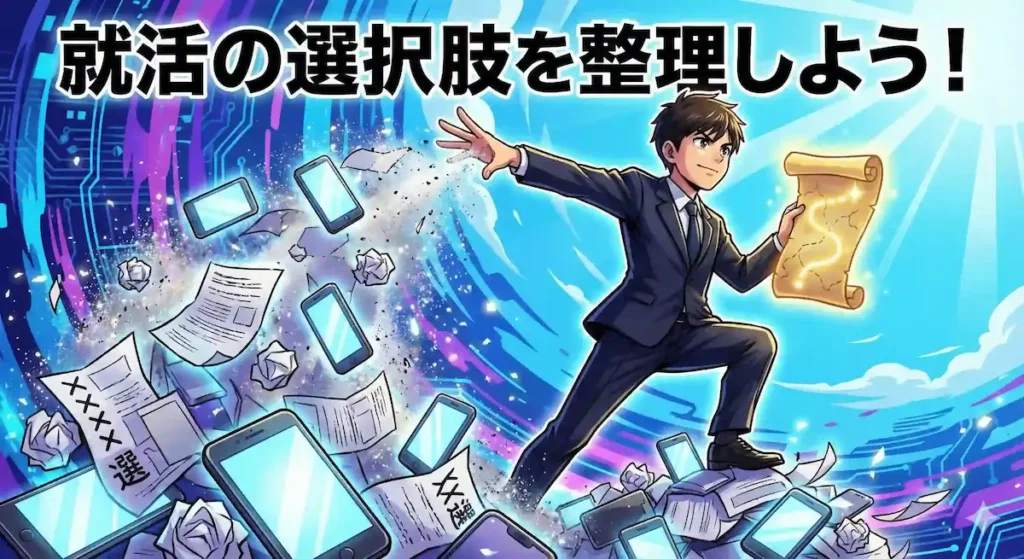 就活の進捗管理｜Excelは捨てろ。手帳と3つのサイトで完結するミニマム戦略のアイキャッチ画像