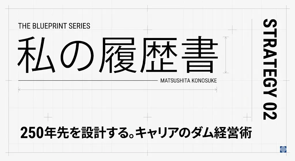 【27卒必読】松下幸之助『私の履歴書』に学ぶ、逆境を「無双モード」に変えるための素直な心と投資の極意のアイキャッチ画像